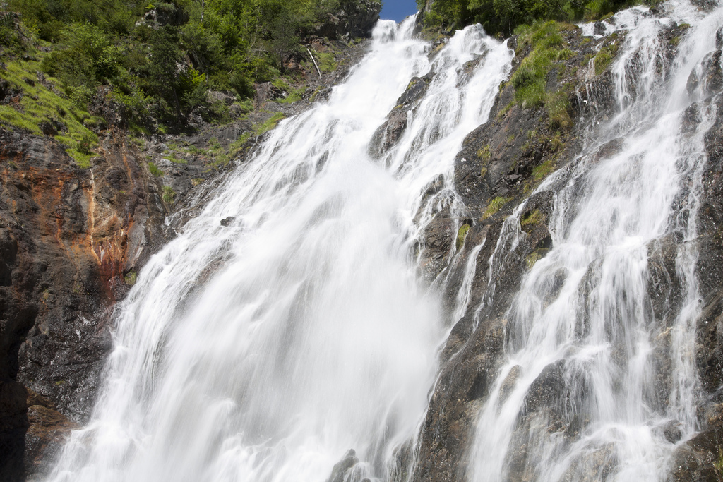 cascada Espigantosa valle de eriste de https://www.flickr.com/photos/el_salmon/