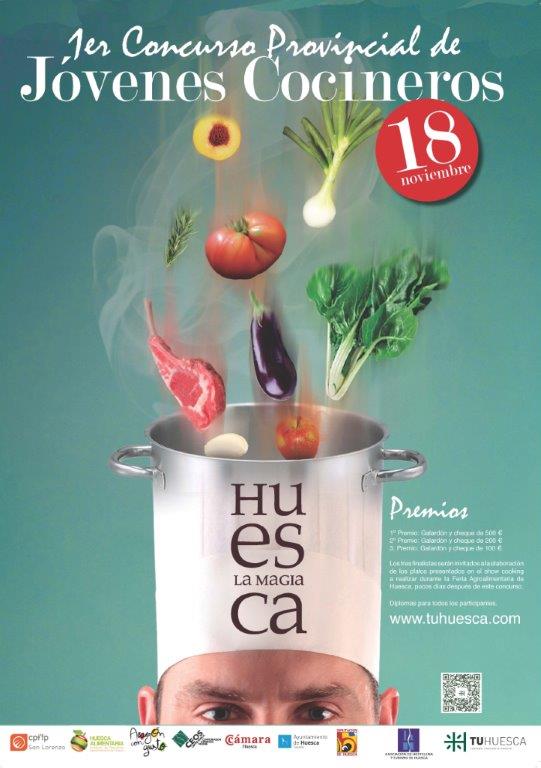 cartel_1er_concurso_provincial_jovenes_cocineros_huesca_la_magia