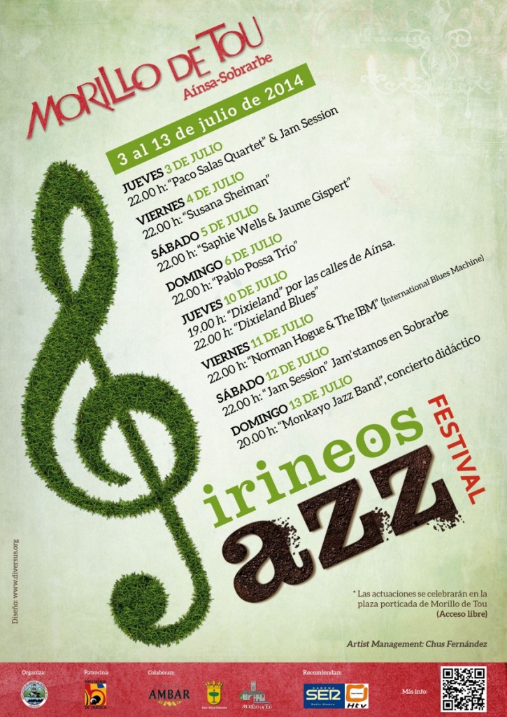 Programa del I Festival de Jazz de los Pirineos