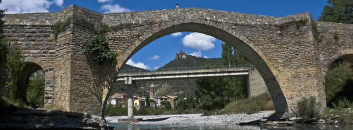 Turismo de la Ribagorza. Puente de Perrarúa