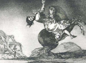 Grabado de Goya