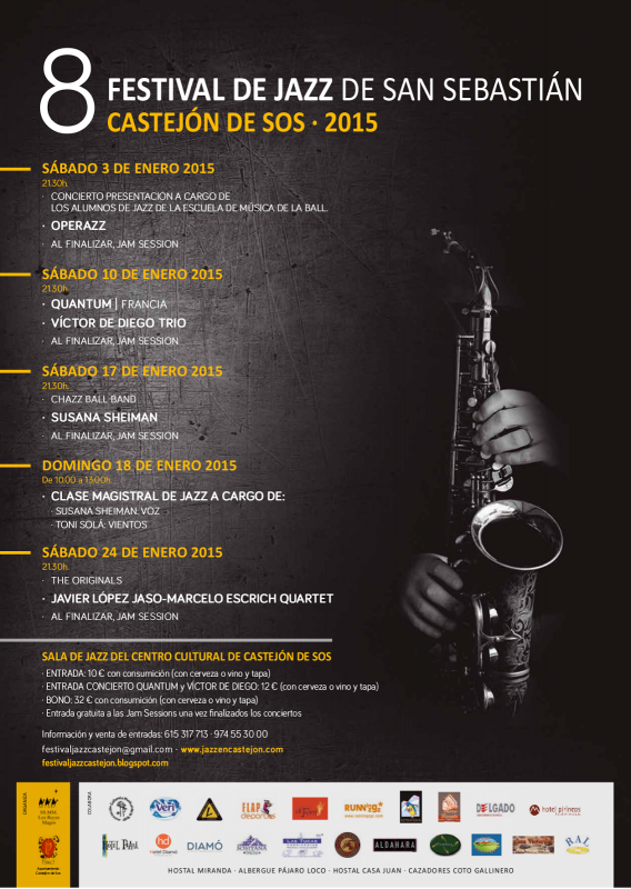 Cartel Festival Jazz 2015
