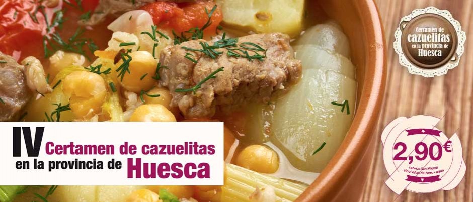 Cazuelitas Huesca