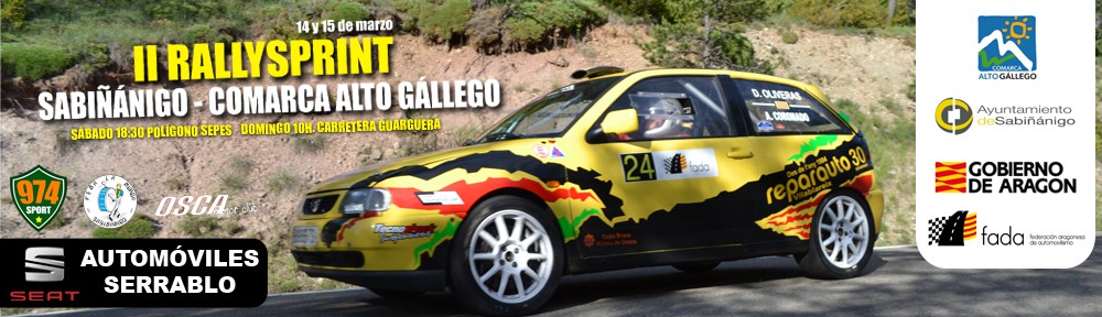 II Rallysprint Sabiñánigo - Comarca Alto Gállego