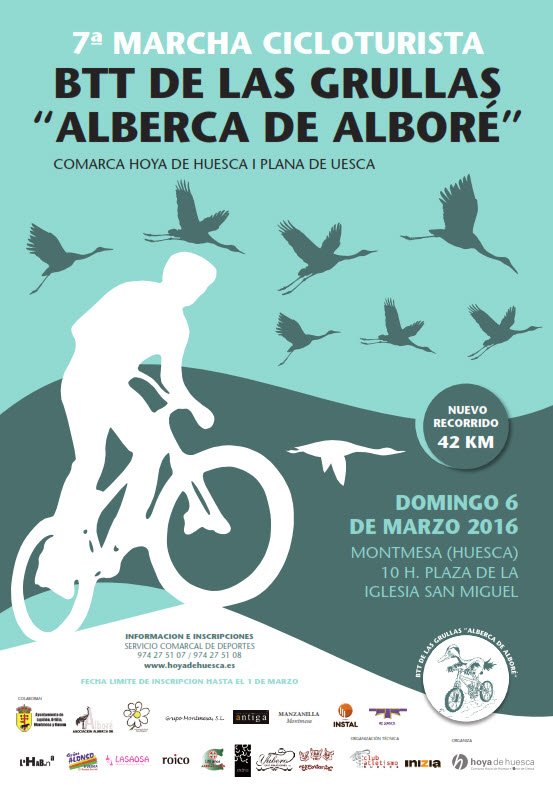 BTT en estado puro en la  la 7ª Marcha Cicloturista BTT de Las Grullas “Alberca de Alboré”
