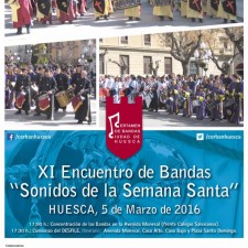 XI ENCUENTRO DE BANDAS "SONIDOS DE LA SEMANA SANTA" DE HUESCA