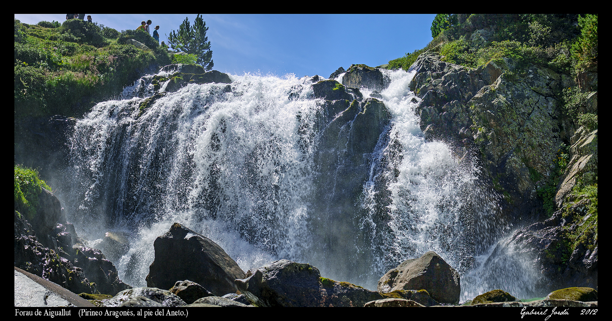 Las Cascada del Aiguallut 🌲💦 uno de los parajes más hermosos del Pirineo