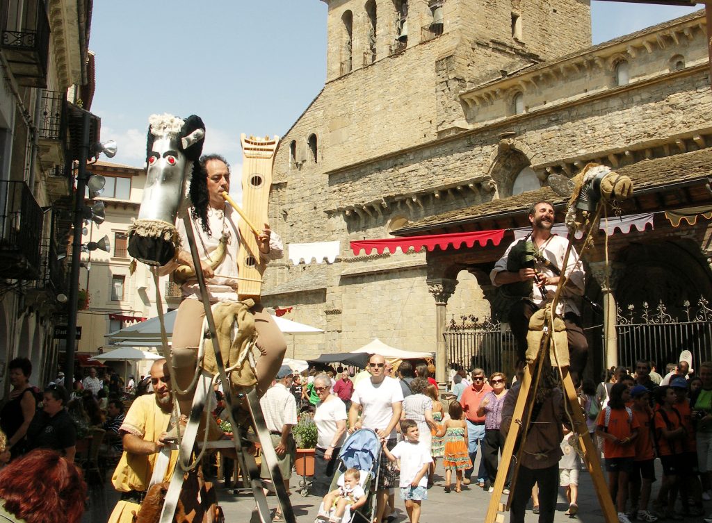 Mercado Medieval de las Tres Culturas, Jaca. Fotografía de www.dphuesca.es