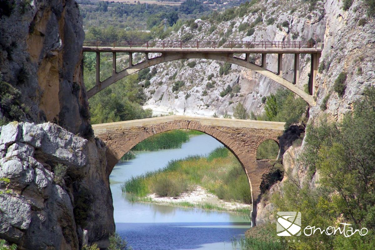 Los Puentes medievales de Olvena, los más impresionante de la Sierra de Guara